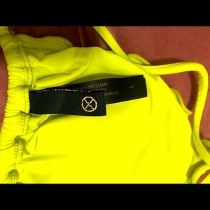 VIX Paula Hermanny yellow triangle bikini